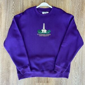 LSU vintage inspired crewneck sweatshirt